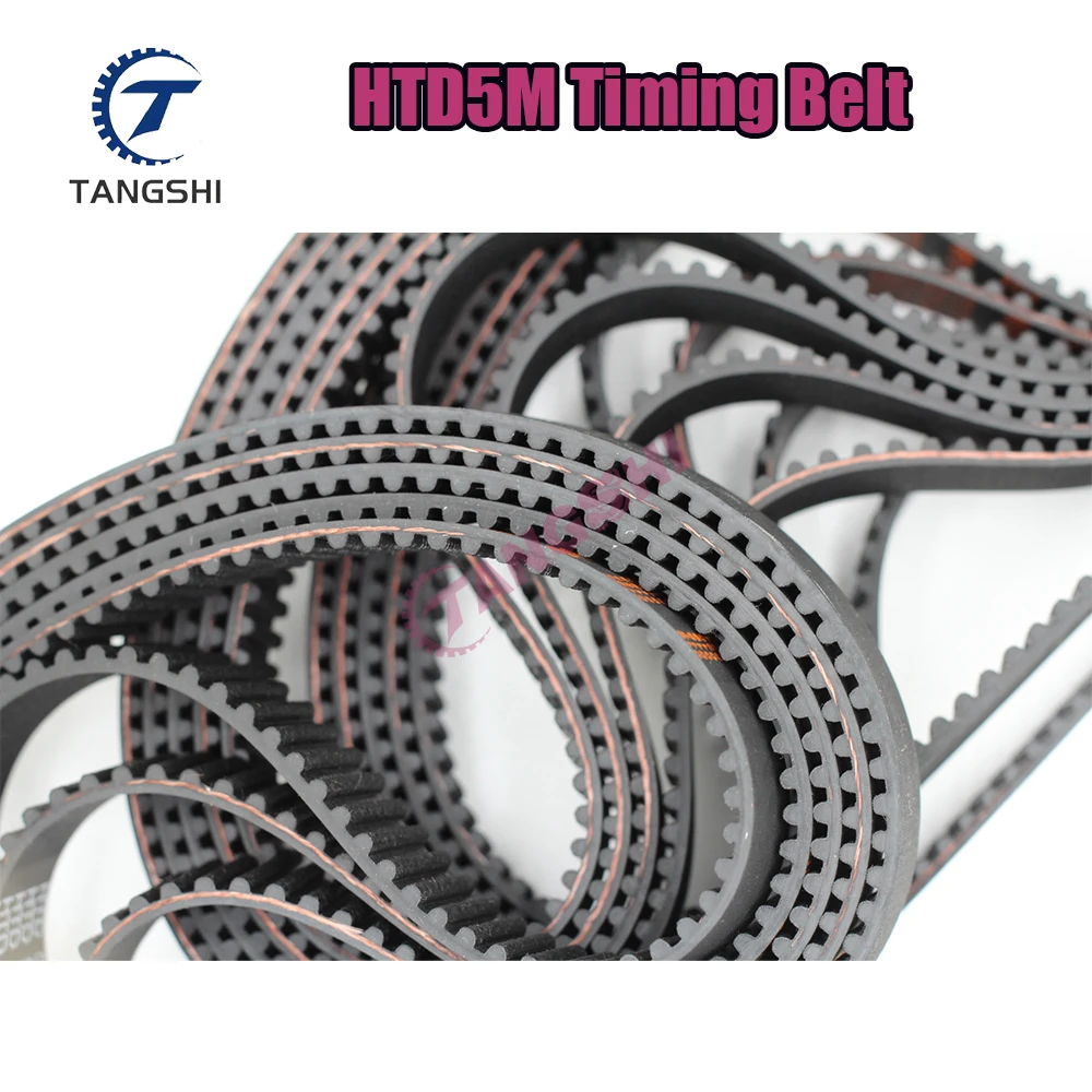 HTD 5M Closed Loop Rubber Timing Belt Width 25mm Length 1845~2140 2150 2160 2180 2200 2240 2250 2300 2330 2350 2380 2400 2500mm