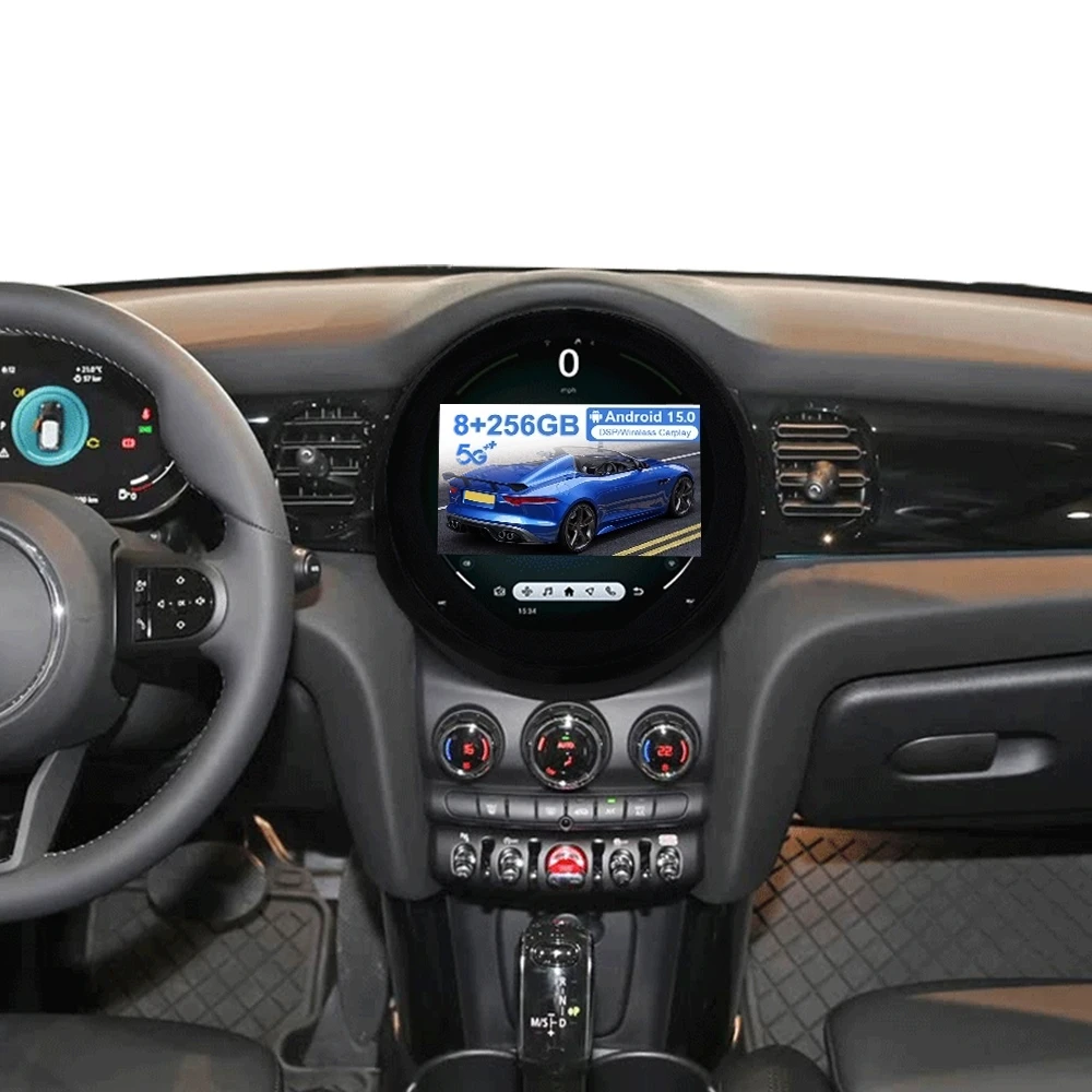 11.7 inch Screen Android 15 For Mini One F55 Cooper F56 Clubman F54 Cooper S Countryman JCW 2016-2023 Car Stereo WIFI DSP BT GPS