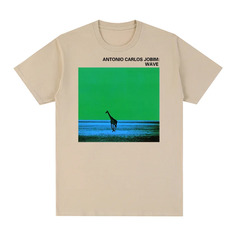 T-shirt vintage Wave ANTONIO CARLOS JOBIM Bossa Nova Latin Jazz Stan Getz Joao en coton pour homme, nouveau TEE TSHIRT, hauts pour femme