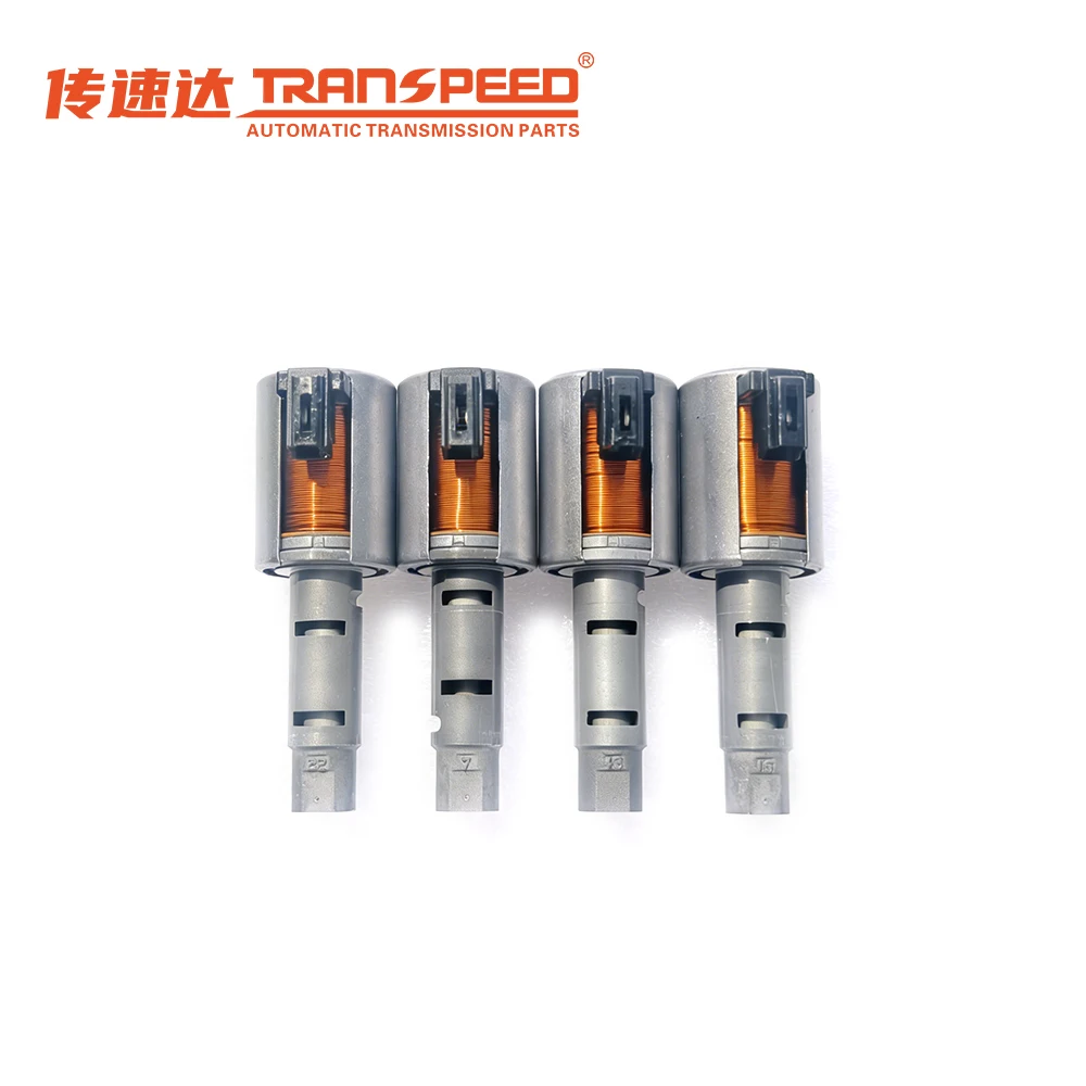 Kit de Solenoides para Corpo de Válvulas da Transmissão CVT TRANSPEED GEN 1 JF015E 4PCS JF015 RE0F11A para Nissan Sentra Versa Note March Almera