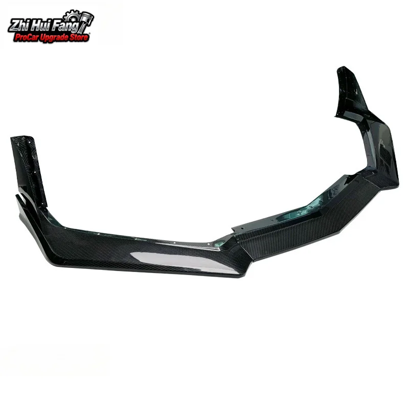 

Suitable for 2020-IN Chevrolet Corvette C8 ZR1 ZTK Dry Carbon Fiber Front Lip Front Splitter