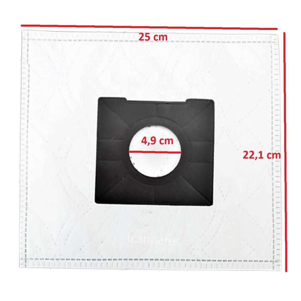 Compatible for Delta VC 400 Vacuum Cleaner Dust Bag 5 Pcs