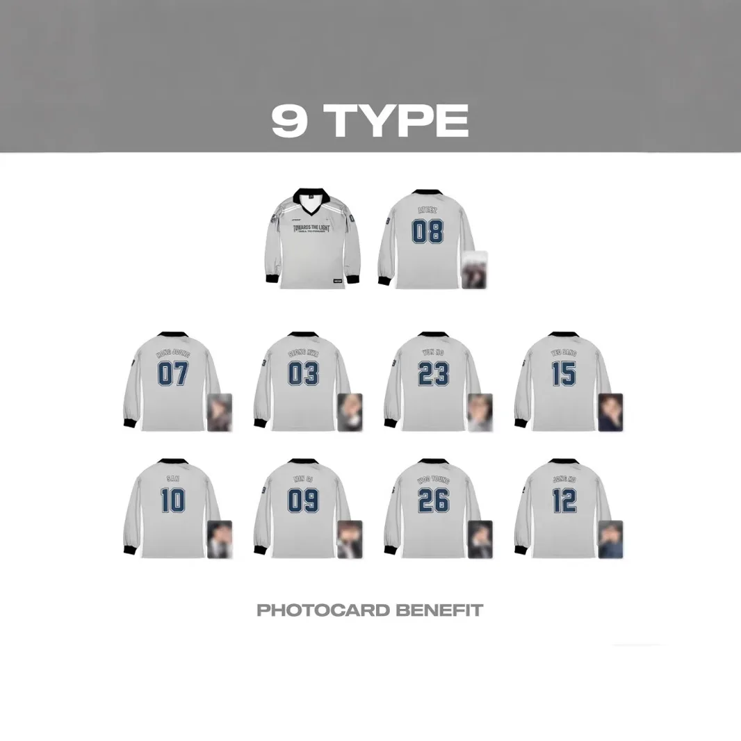 Team ATEEZ 2025 World Tour Concert T-shirt Polo Neck Shirt Hongjoong San Yunho Yeosang Mingi Wooyoung Jongho Fan's Clothing