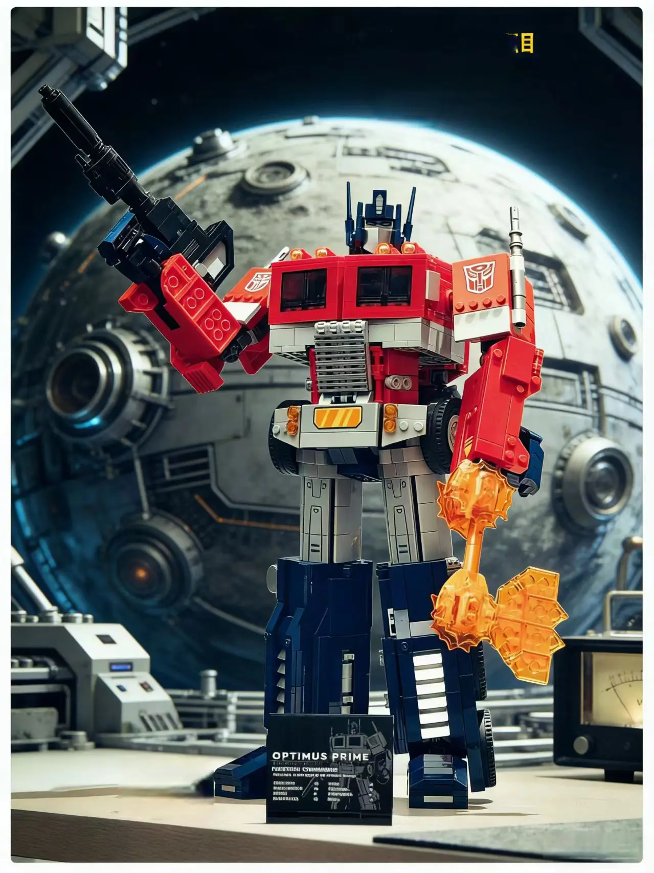 

Конструктор MOC 10302, 1580 деталей, Технический робот-трансформер, грузовик, фигурки, креативная модель 2-в-1, набор строительных блоков, подарки на Рождество