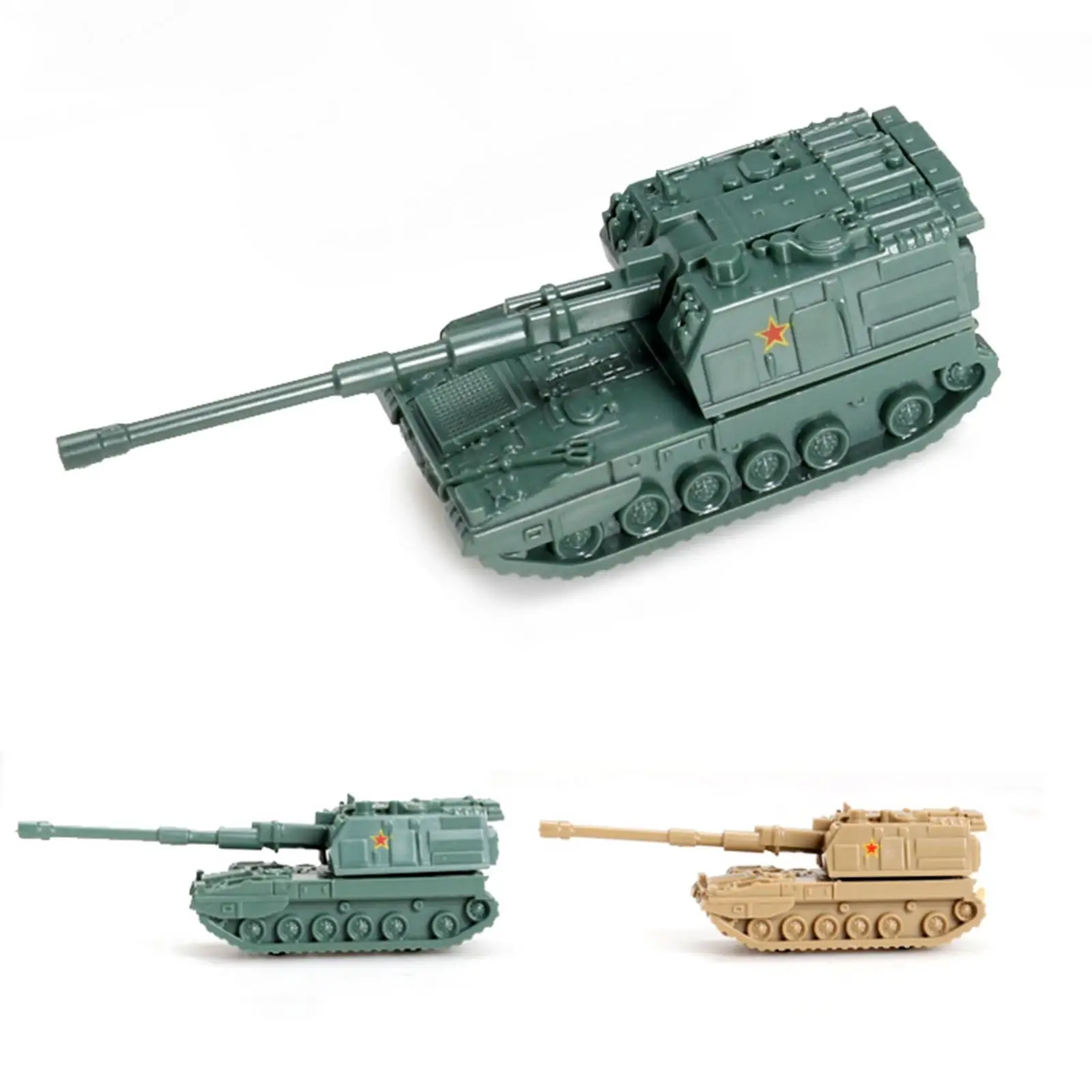 

Набор из 4-х моделей танков 1/144, конструктор для сборки, украшение для стола, разборная модель танка для детей, мальчиков и девочек, подарок на день рождения