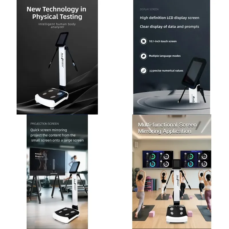 for Brand New Gym Full Body Analyzer Scanner Body Composition Measurement Fat Analysis Device