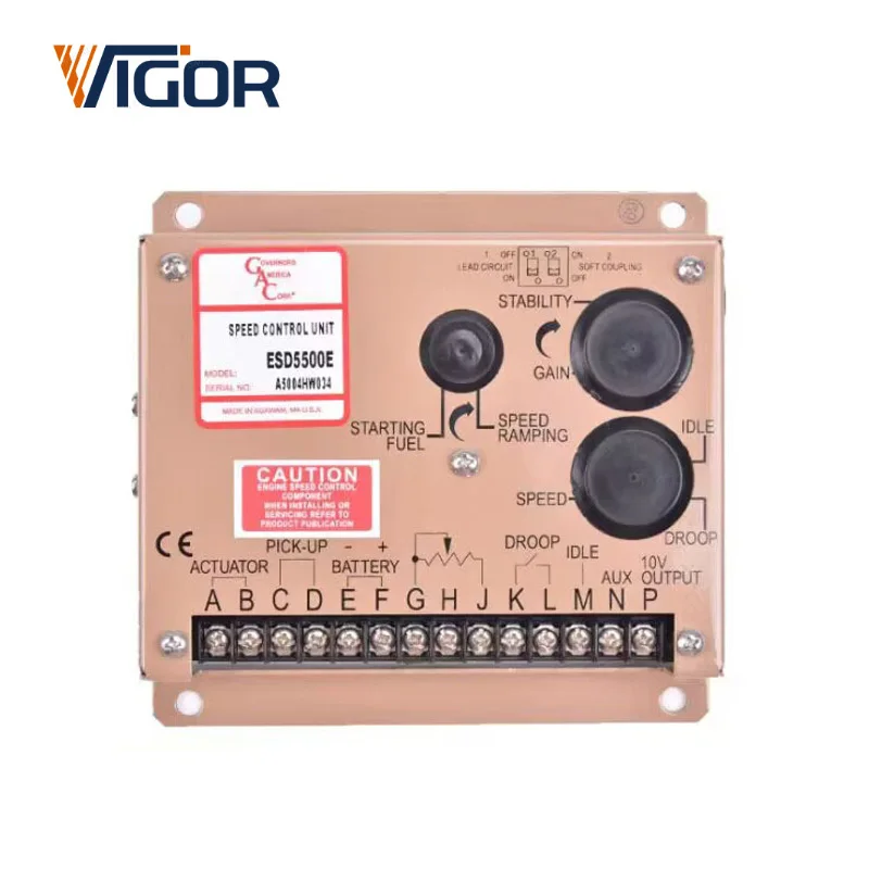 Kit Xeon Fast Delivery ESD5500E Dual Capacitor Diesel Genset Controller High Quality Engine Speed Regulator esd 5500e