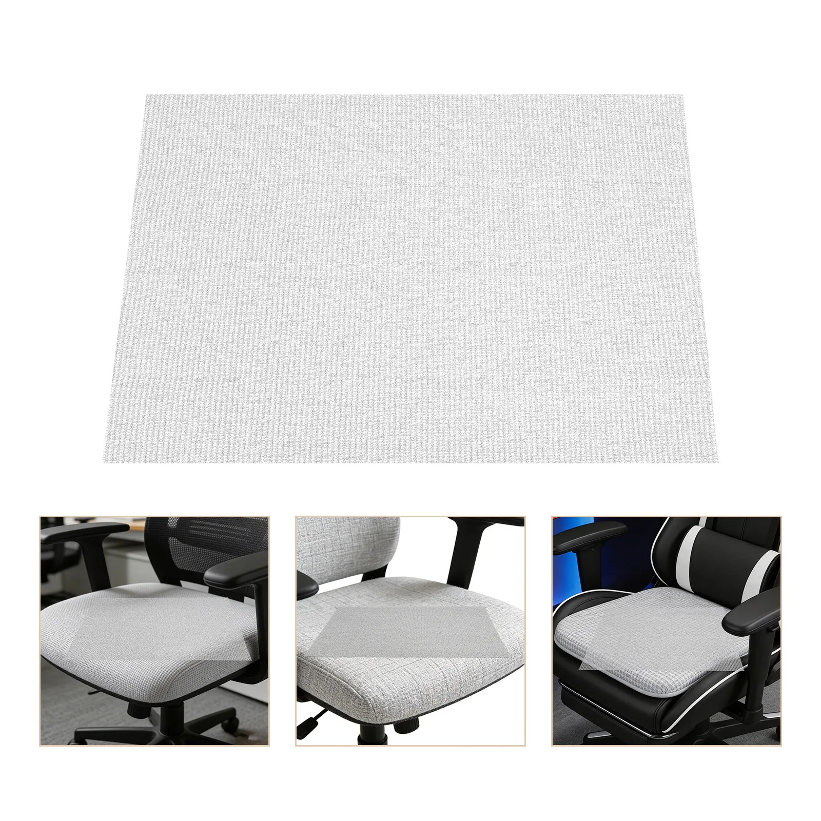 Office Chair Anti-Slip Mesh Cushion Breathable Seat Pad Non-Slip Mat Comfortable Mesh Mat Office Desk Chair Protector