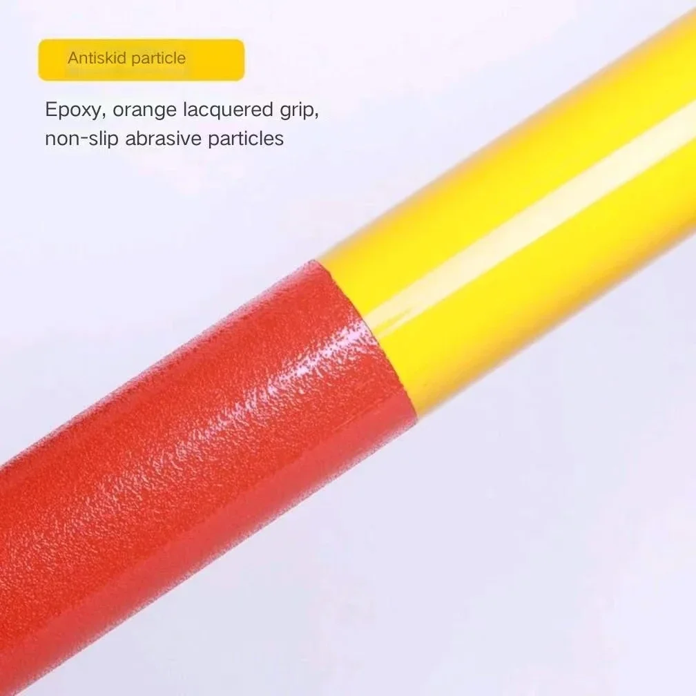 Telescopic insulated operating rod, 8 sections, 12 meters