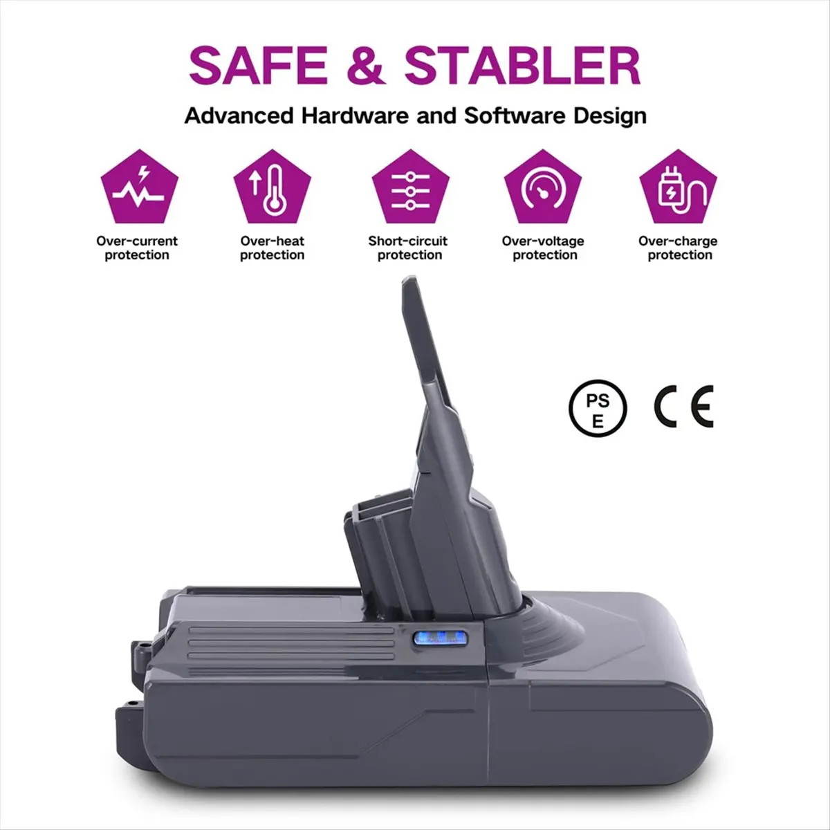 Рисунок 4 - *Великий 2000 мАч V8 Сменный аккумуляторный адаптер 21