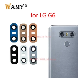 WAMY New Rear Back Camera Glass Lens Cover For LG G6 With Sticker