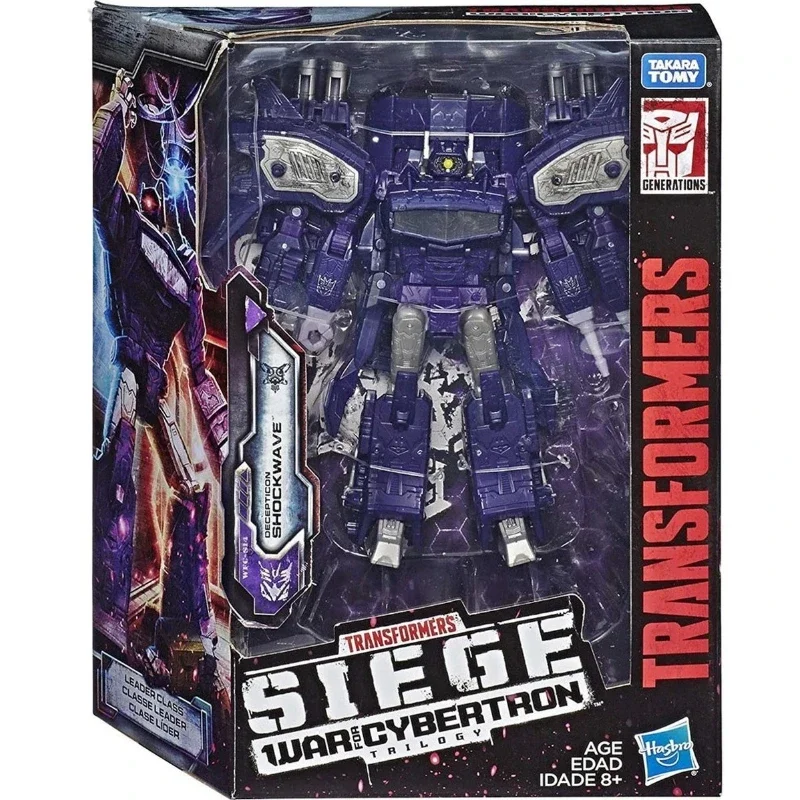 In Stock Takara Tomy Transformers G Series WFC-S WFC-S14 Shockwave Collectible Figures Movable Building Block Toys Popular Gifts