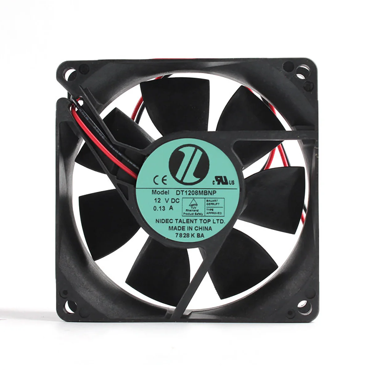 

DT1208MBNP 12 В 0,13 А 8025 Охлаждающий вентилятор с шарикоподшипником