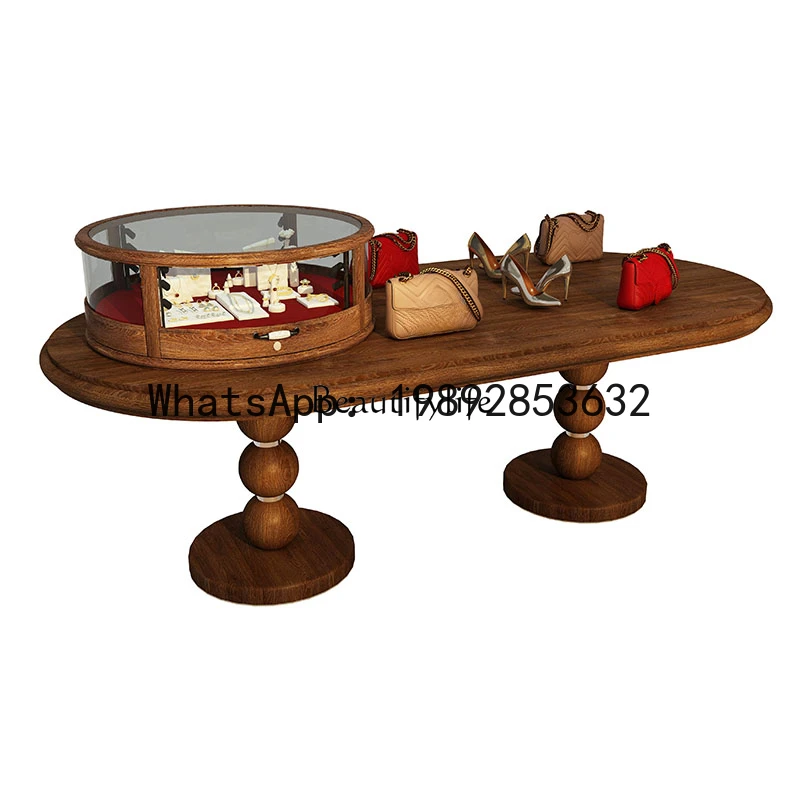 CC Beautiful Glass Table Museum Jewelry Store Clothing Nakajima Display Cabinet