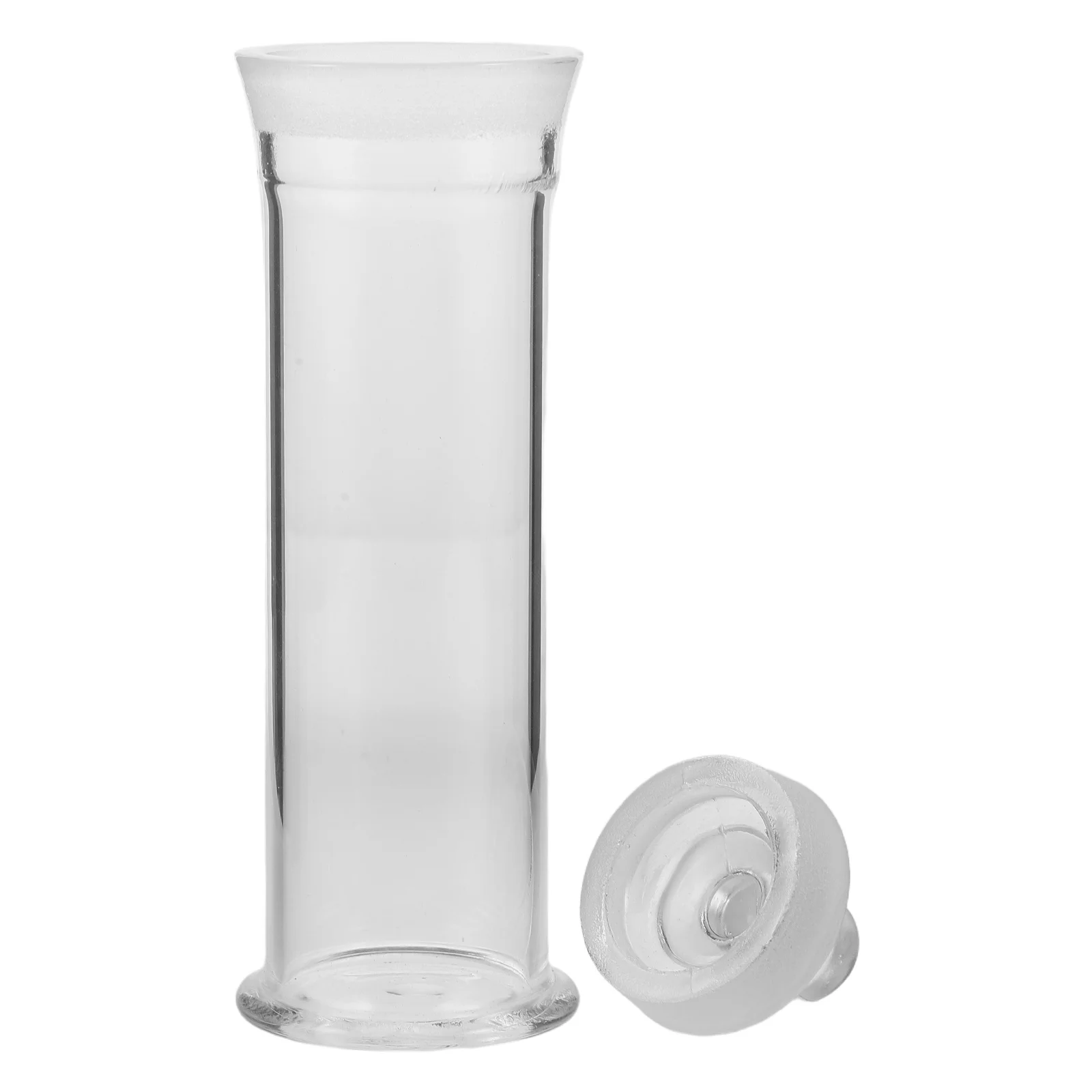 

Clear Glass Specimen Jar with Airtight Lid for Long Term Storage Display Scientific Experiment Supplies Creative Room Decor