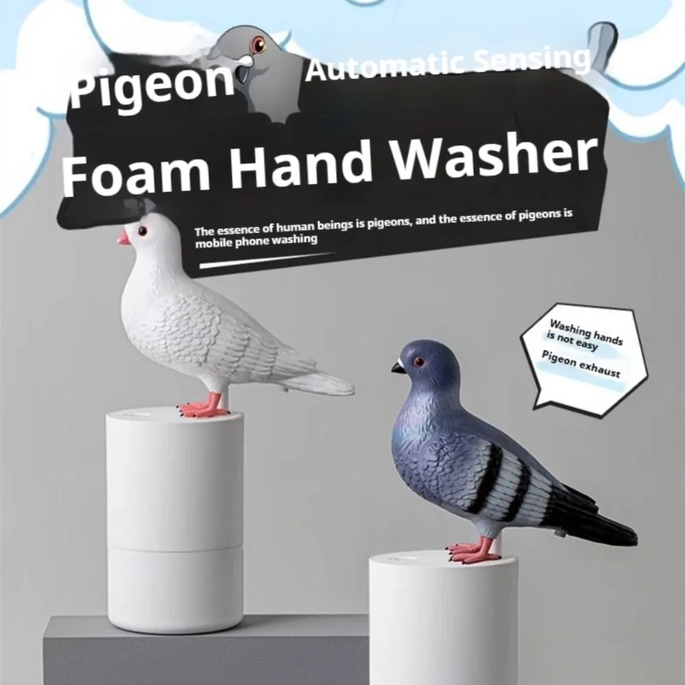 

Automatic Sensing Foaming Hand Soap Dispenser Pigeons Shape Soap Dispenser 300ml Foaming Dispenser for Kitchen Bathroom Hall