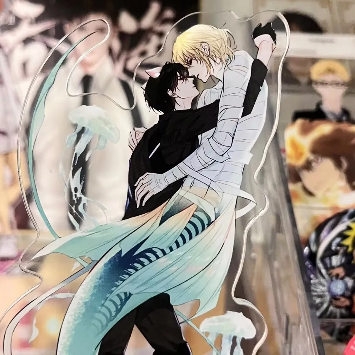 

Акриловое украшение стола «Русалка Фолз» и «Bai Chu Nian LAN Bo» с двойным акриловым украшением стола в том же стиле, что и Xiaohongshu