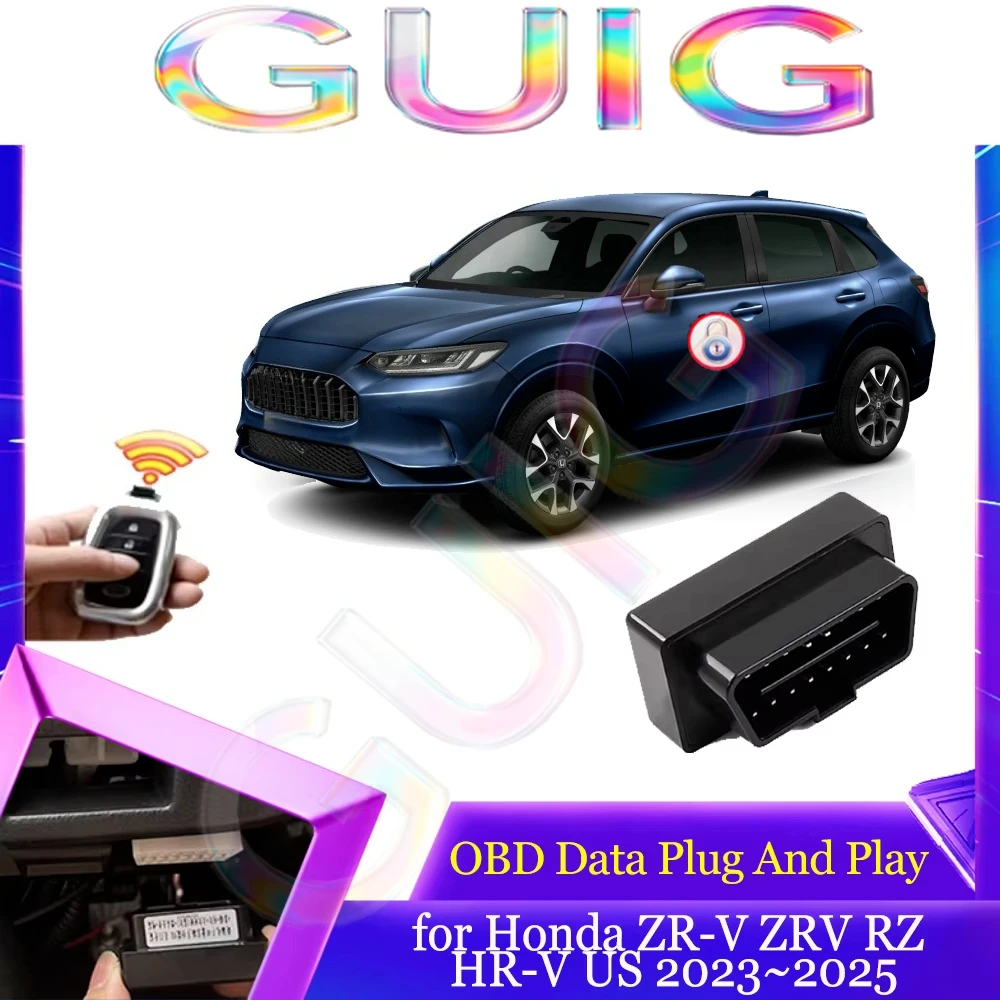 OBD Data Module for Honda ZR-V ZRV RZ HR-V US 2023~2025 Auto Flashing Lights Auto Lock Door Unlock Plug And Play Part Accessorie