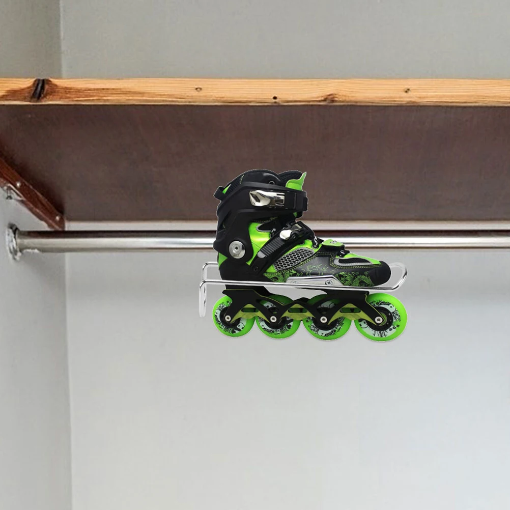 

2pcs Display Holder Display Rack For Roller Skates for Inline Skate Storage Wall Mount Black Metal
