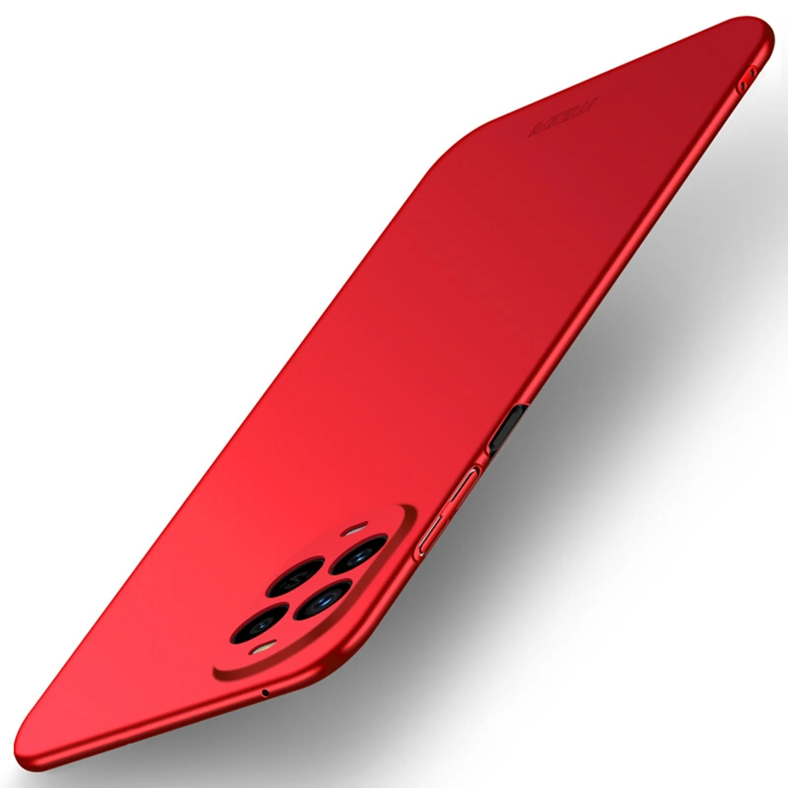 

For Huawei nova 14 5G Phone Case MOFI Shield Matte Series Ultra Slim PC Protective Cover - Red