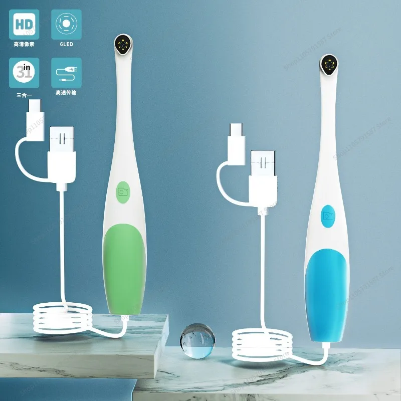 For High Definition Camera USB Video Dental Oral Endoscope, Tooth Viewing Dental Artifact Taking Pictures High Definition Camera