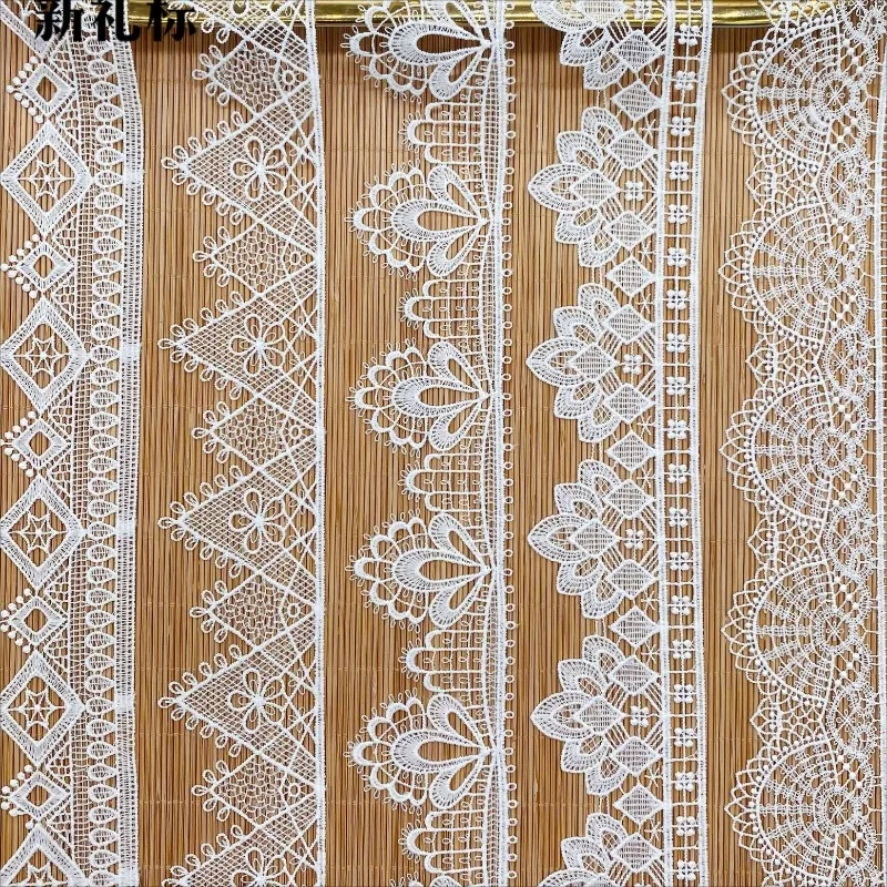 

10 Yards Lace Embroidery Single-sided Water-soluble Lace Clothing Accessories Manufacturer Lace