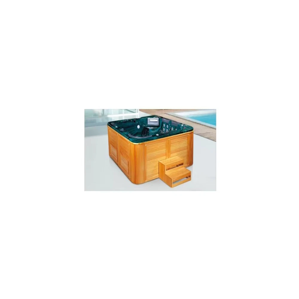 Europe Balboa Control 140 Jets Whirlpool Outdoor Spa Hot Tub With Massage Function