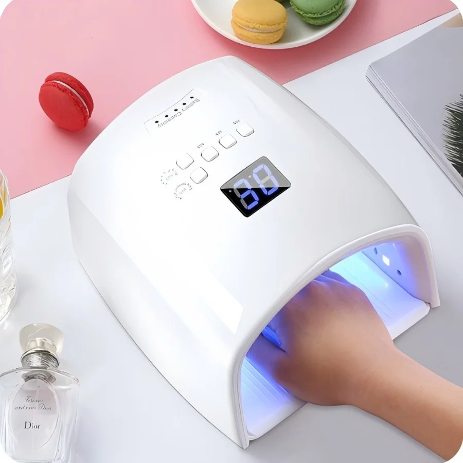 

Nails lamp Electric storage Smart induction nail polish gel phototherapy machine LED dual light source nails lamp nail supplies