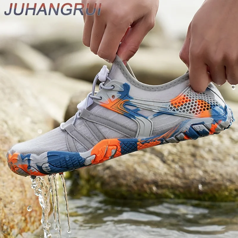 

Мужские и женские аквашузы: быстросохнущие, нескользящие, с раздельными пальцами, для активного отдыха, плавания, ходьбы босиком, легкие кроссовки для воды