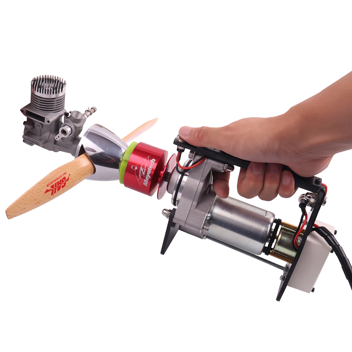 mayatech  TOC Electric rc Engine Starter for 15cc - 80cc RC Model engine Nitro engine Rc airplane Helicopter