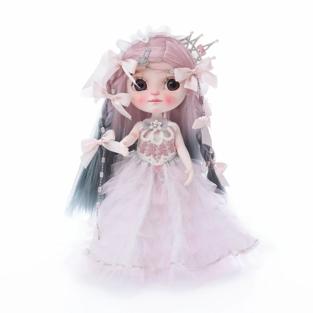 Cloveray 12 بوصة دمية الخزف الأصلية لطيف نابض بالحياة الجنية السيراميك دمية جميع دمية السيراميك اليدوية الأعمال الفنية عالية الجودة هدية #2