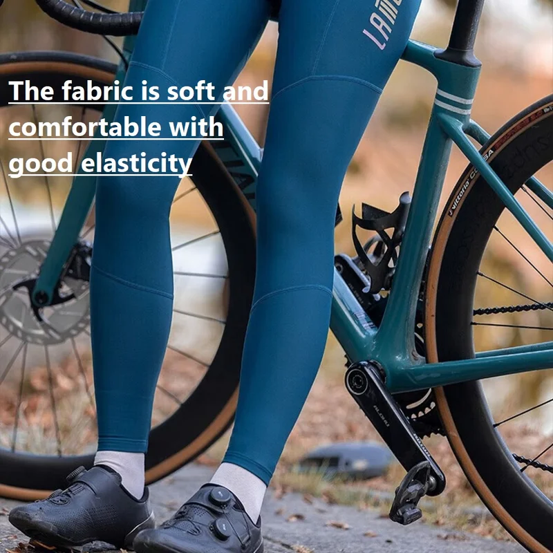 

Женские зимние теплые флисовые велосипедные штаны LAMEDA с профессиональной гелевой подкладкой для MTB и велоспорта