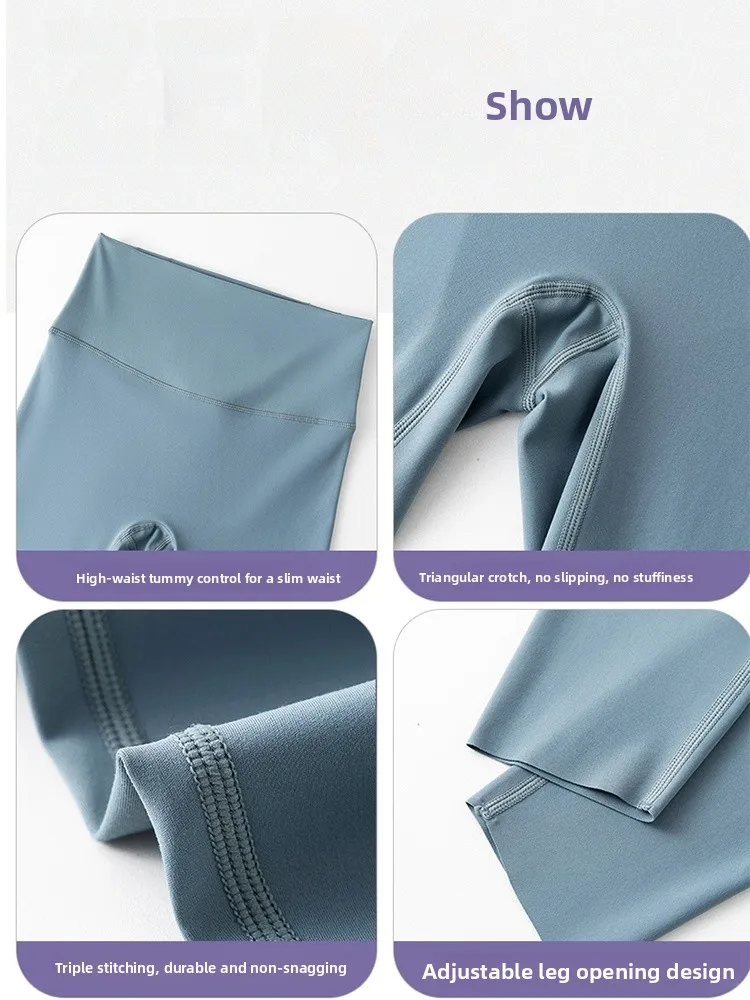 Cintura alta calças de yoga das mulheres fitn arca pele barriga controle bunda levantamento calças esportivas sem deslizamento ba cintura ket