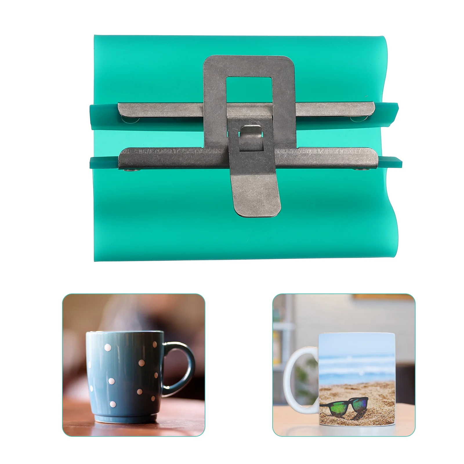 Mugs Straight Cup Clamp Printer Holder Multifunction 3d Sublimation Clamps Metal Printing Wrap