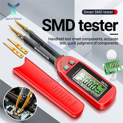 1Pcs ANENG GN701 Digital Tweezers Smart SMD Tester Electrical Multimeter Resistance Capacitance Continuity Diode Test Meter