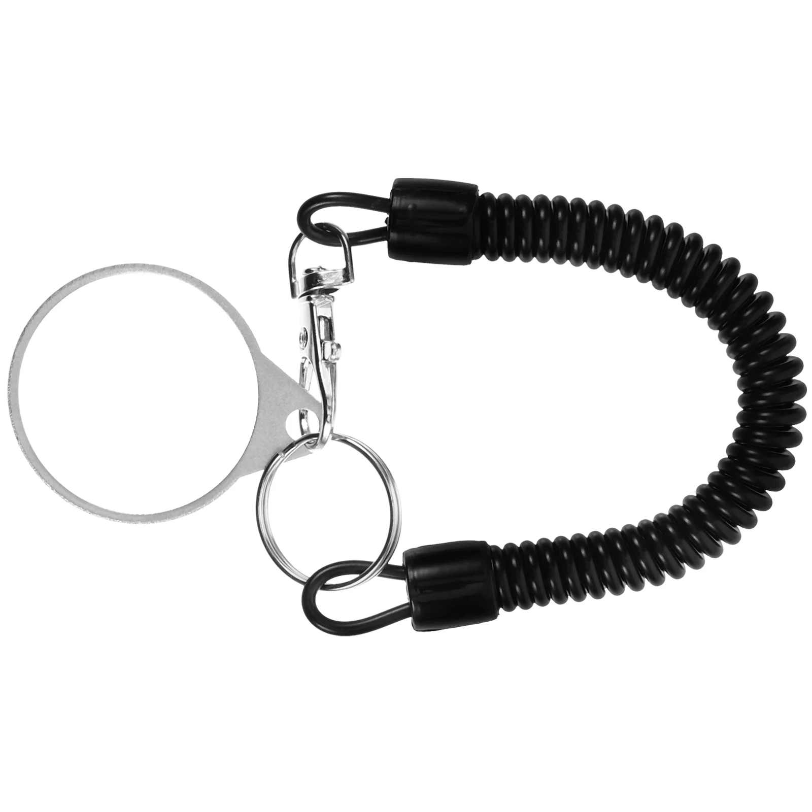 -theft and Chain Key Fob Metal Accessory Buckle Portable Plastic Dot Gold