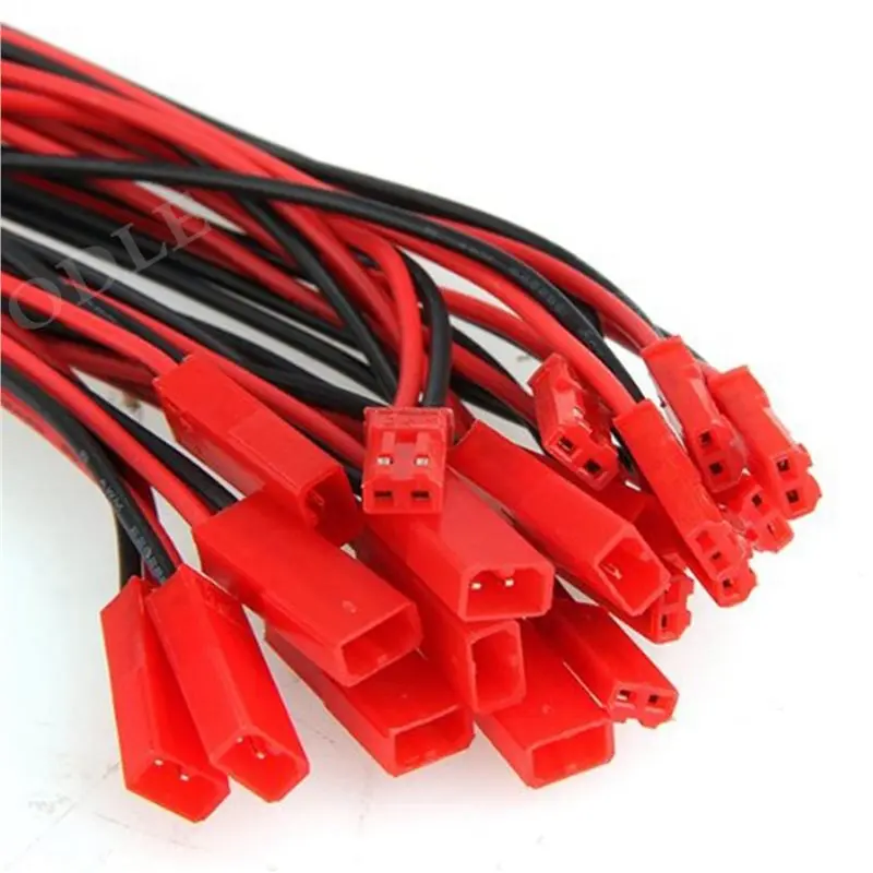 B63B-500 Pairs 10Cm JST Connector Plug Cable Male+Female For RC Battery,JST Pair Of Plug With Cord