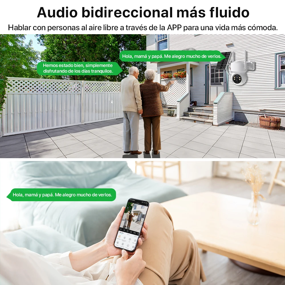 كاميرا Xiaomi WiFi PTZ خارجية 10X Zoom كاميرا IP تعمل بالطاقة الشمسية 4MP بطارية مدمجة كاميرا مراقبة فيديو وقت طويل الاستعداد iCsee
