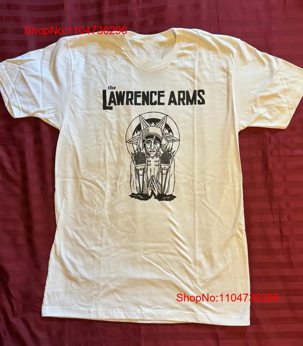 

The Lawrence Arms band white T shirt short sleeve All sizes S 5Xl XY744 vintage Washed Versatile Unisex Soft Casual Comfortable