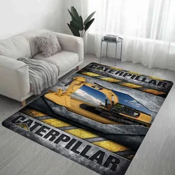 AR-Caterpillar-LOGO Floor Mat Bathroom Mat Kids Room Bedroom Decoration Balcony Anti-Slip Doormat Living Room Welcome Rug