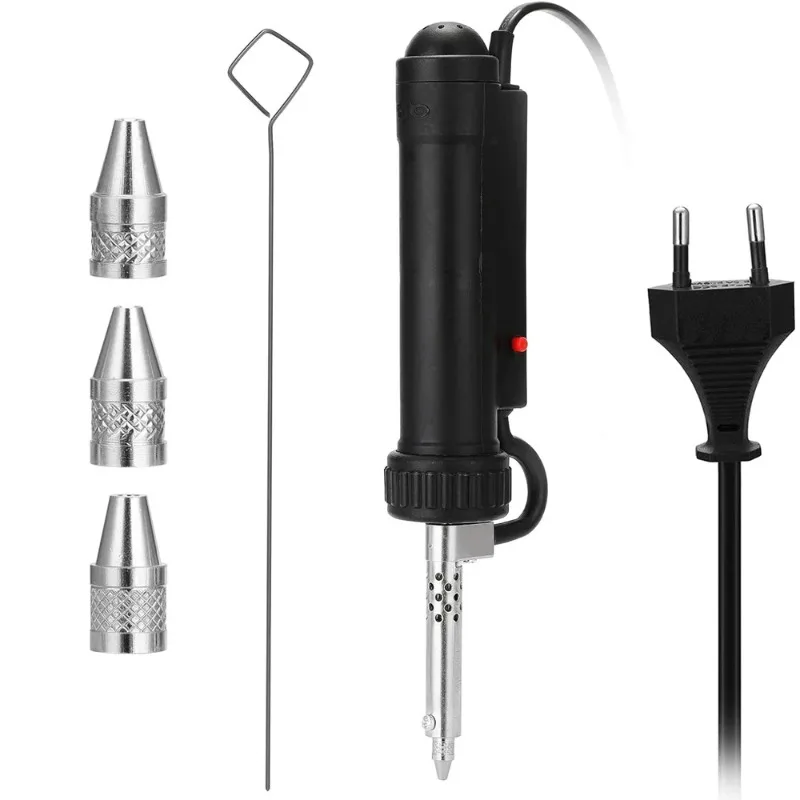 

Customizable Electric Vacuum Solder Sucker Portable Soldering Desoldering Suction Pump Iron Gun Electric Tin Soldering Repair
