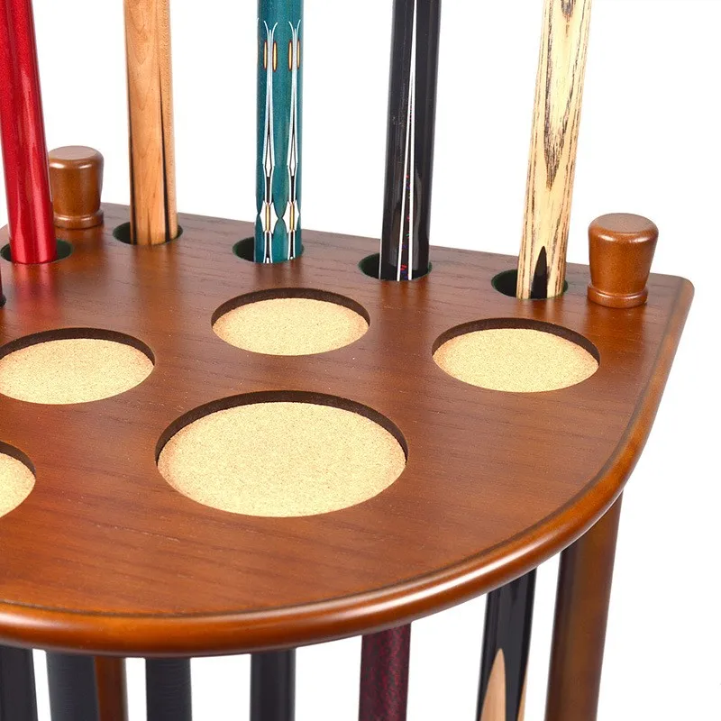 عالية الجودة الطابق الصلبة الخشب البلياردو جديلة رف تجمع جديلة الرف 8 حفرة على شكل مروحة جديلة الرف شركة #3