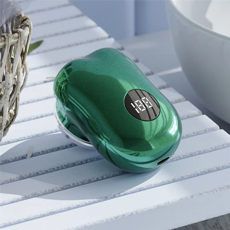 

CKFAM-Портативная USB-электрическая дорожная бритва для мужчин, карманная электробритва, триммер для бороды, цифровой дисплей, C