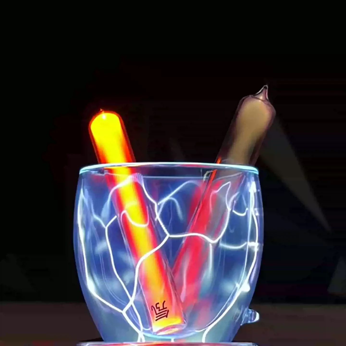NIKOLATOY Creative Rare Inert Gas Electronic Transition Lightning Cup Scientific Research Teaching Aids