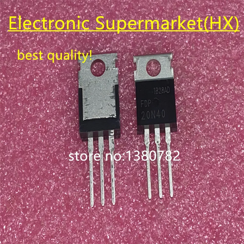 

Free shipping 10pcs-50pcs FDP20N40 TO-220 IC In stock!