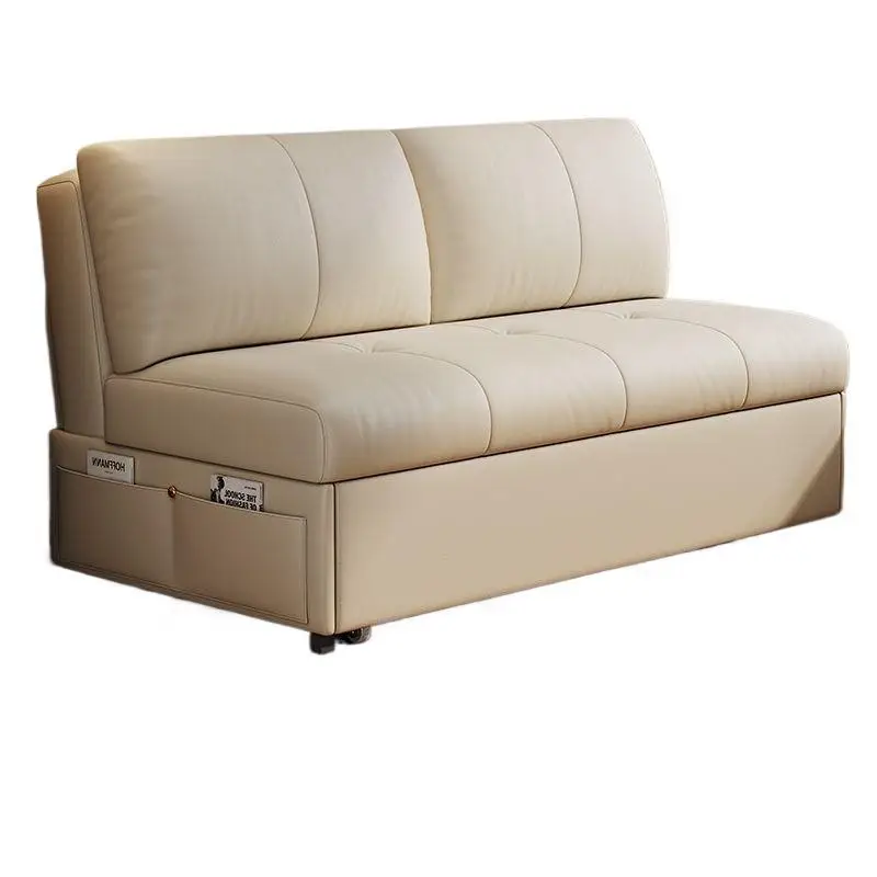 

Leather, sofa bed, multi functional, flannel, folding, one piece, dual use.