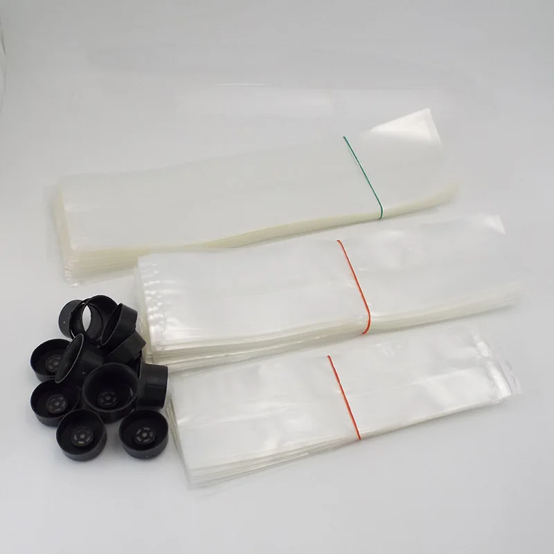 3 Sizes PVC Mushroom Spawn Grow Bag Substrate High Temp Pre Sealable Garden Supplies Growing Planting Bags Tool A1