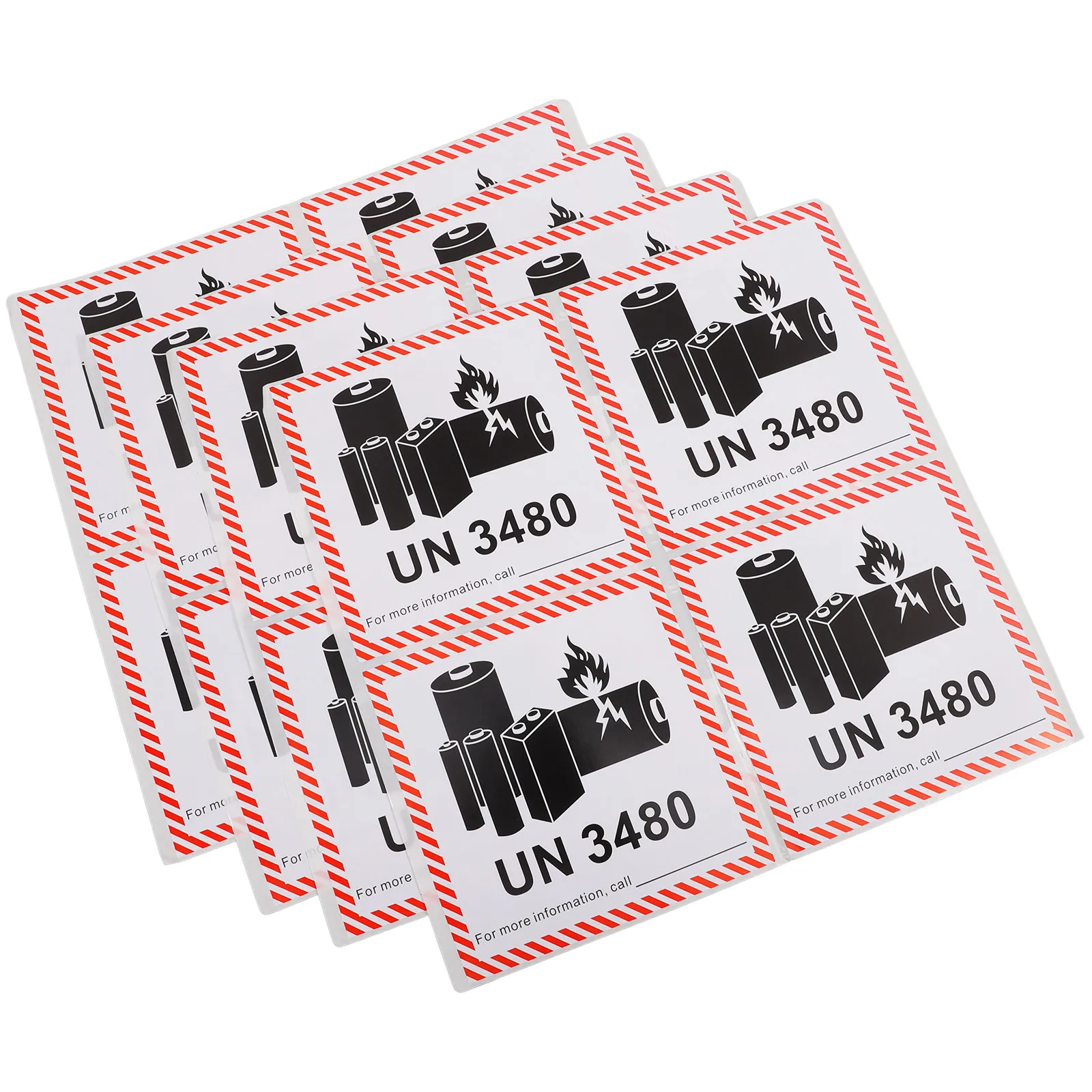 

100 шт. водонепроницаемых предупреждающих этикеток-наклеек для упаковки, транспортировки, пожаробезопасности и осторожности при перевозке