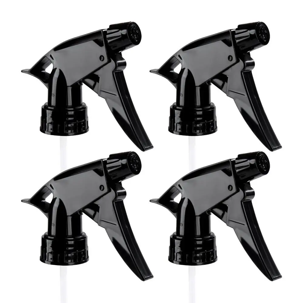 4pcs Adjustable Spray Bottle Nozzles replaceable Heavy Duty Bottle Spray Nozzle Leak Proof Mist Water Chemical Cleaning