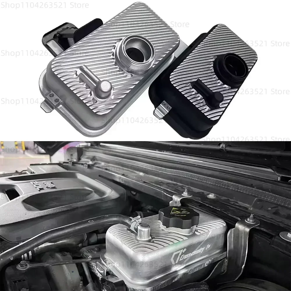 

Coolant Reservoir Antifreeze Container Aluminum Alloy For Jeep For JL JT 4XE JL1313 LantSun